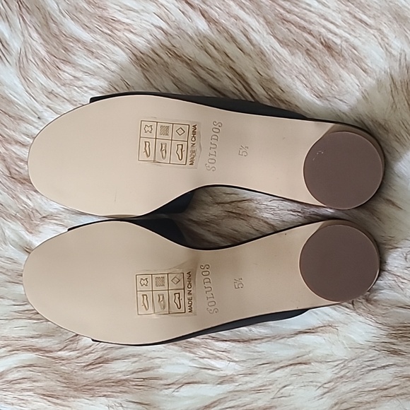 NIB Soludos Milan Mule Leather size 5.5 - Picture 6 of 8